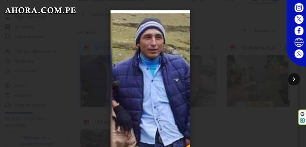 Conmoción en Ticlacayan: Encuentran a joven desaparecido sin vida