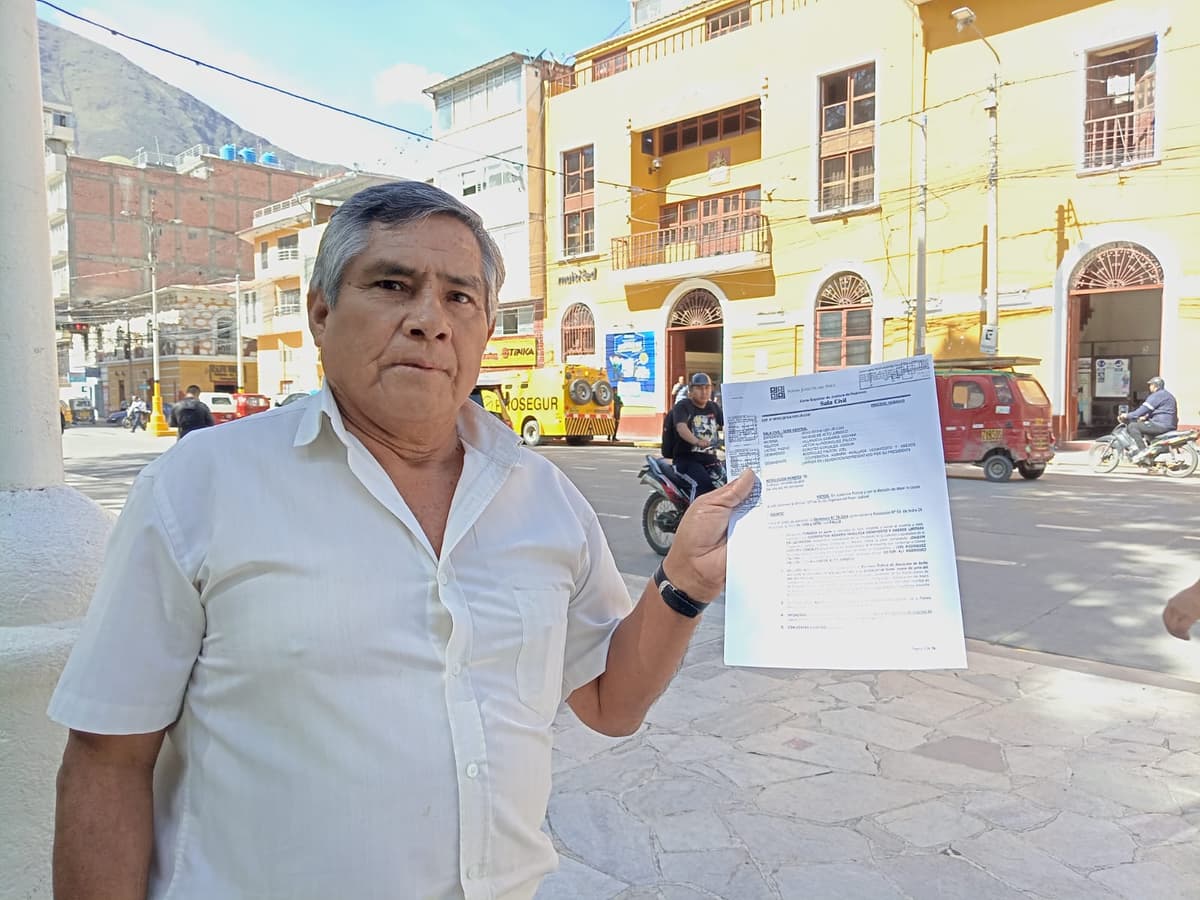 Alcalde de Andabamba celebra fallo judicial a favor de cooperativa comunal
