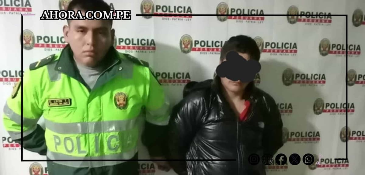 Arresto en Huacrachuco por violencia física y psicológica