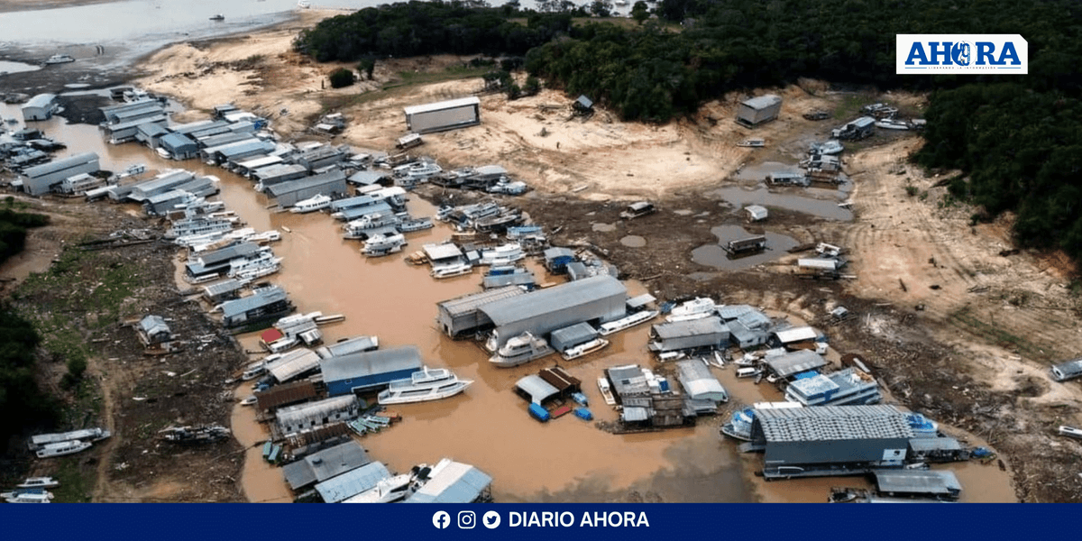 El bajo caudal del Amazonas amenaza la provisión de alimentos y combustibles en Loreto