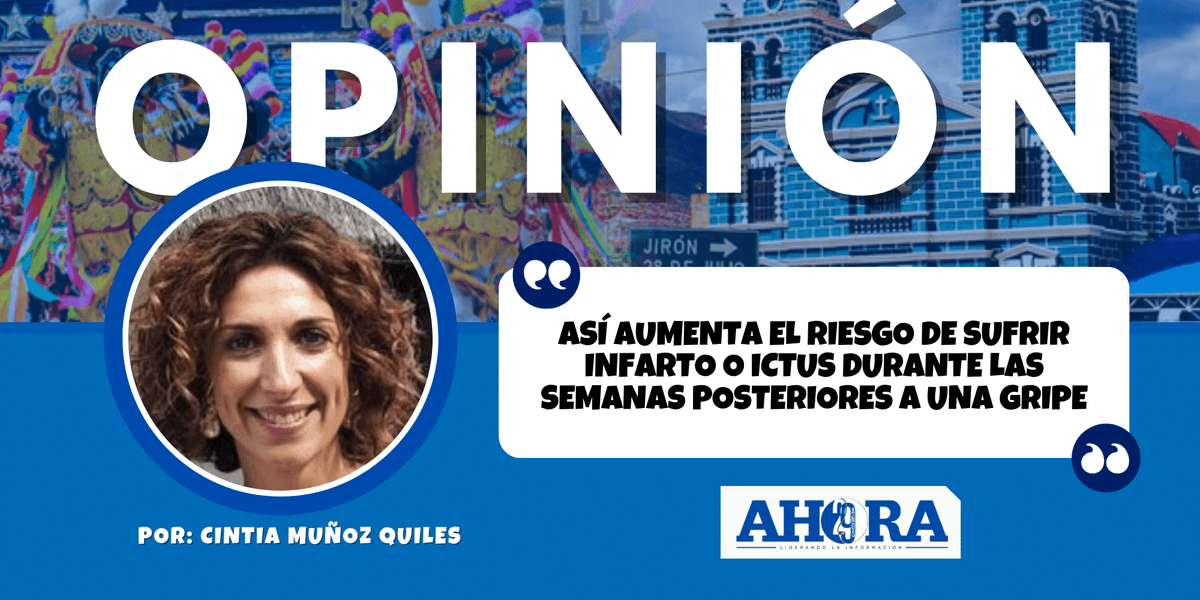 Así aumenta el riesgo de sufrir infarto o ictus durante las semanas posteriores a una gripe