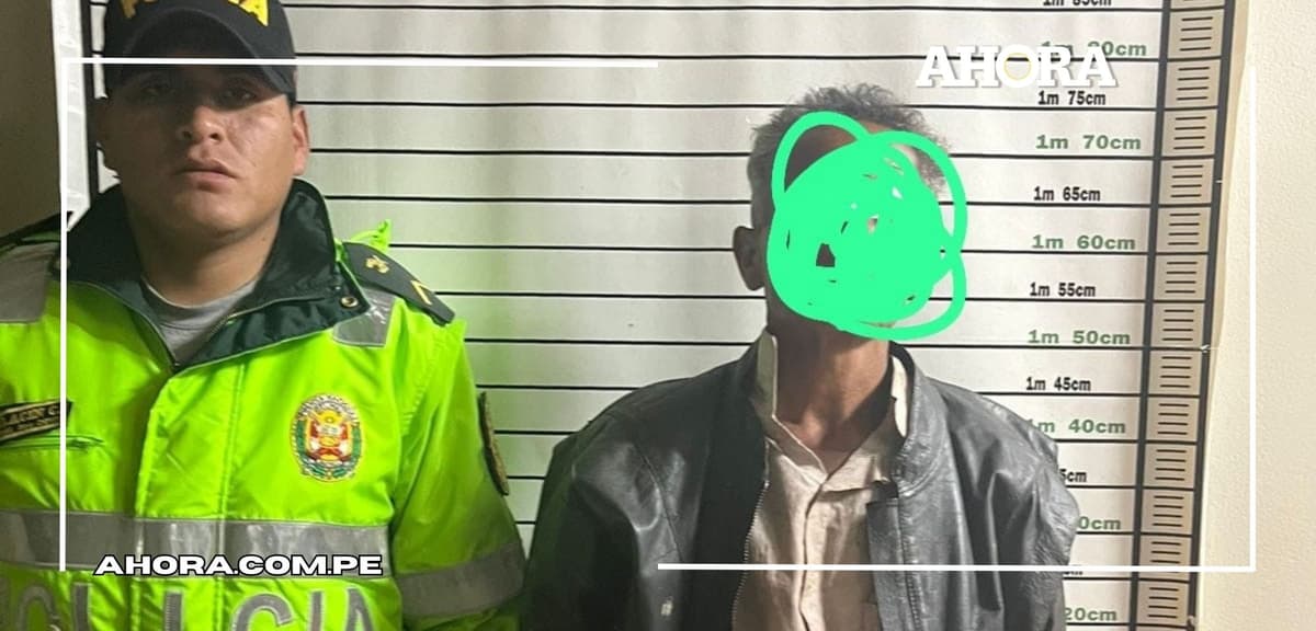 Pasco: Sujeto de 60 años de edad llevaba más de 10 días prófugo 