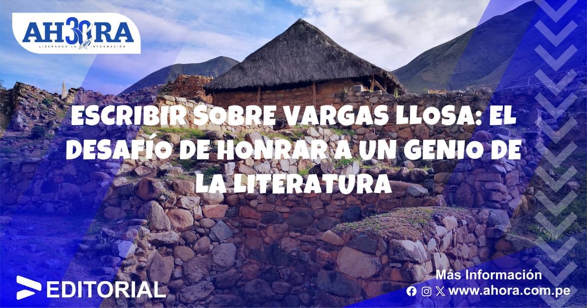 Escribir sobre Vargas Llosa: El desafío de honrar a un genio de la literatura