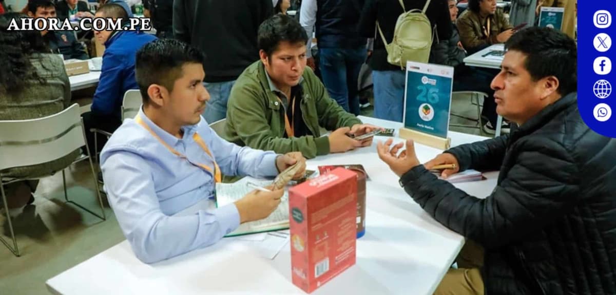 Rueda de negocios del cacao genera s/ 24 millones en acuerdos