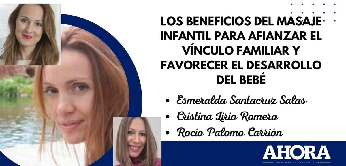 Los beneficios del masaje infantil para afianzar el vínculo familiar y favorecer el desarrollo del bebé