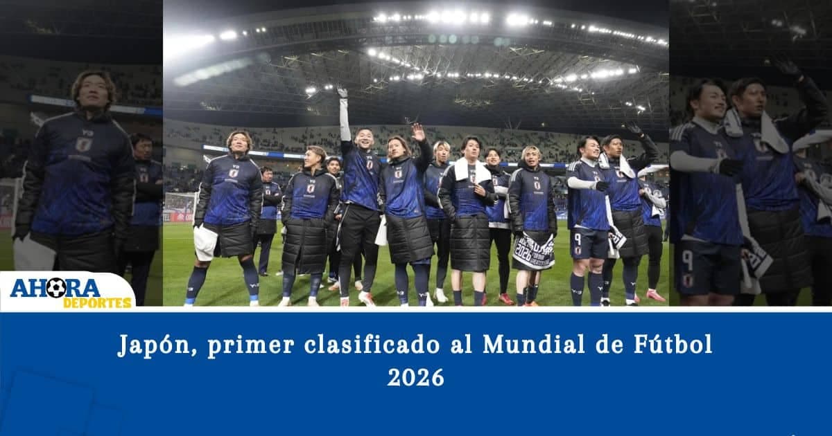Japón, primer clasificado al Mundial de Fútbol 2026