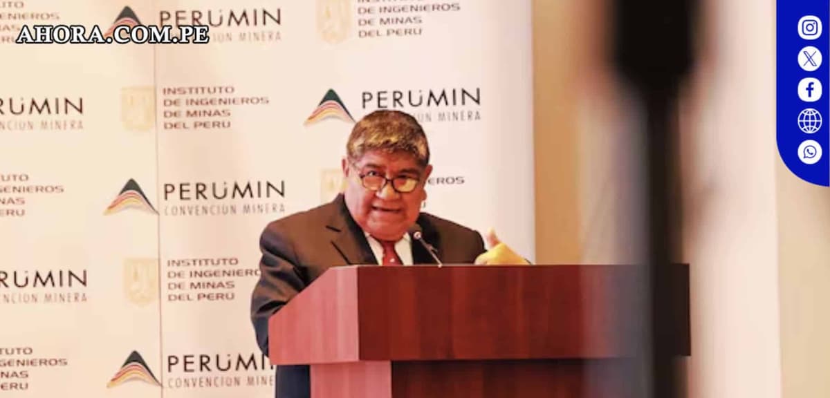 Ministro de Energía y Minas impulsa formalización minera y apuesta por energías limpias