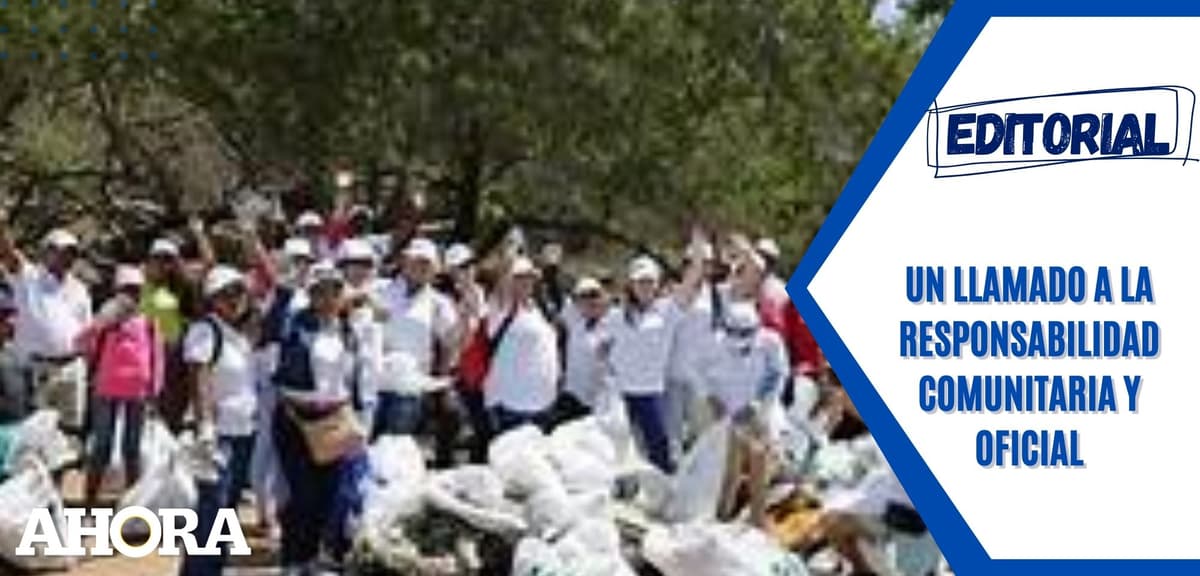 Un llamado a la responsabilidad comunitaria y oficial