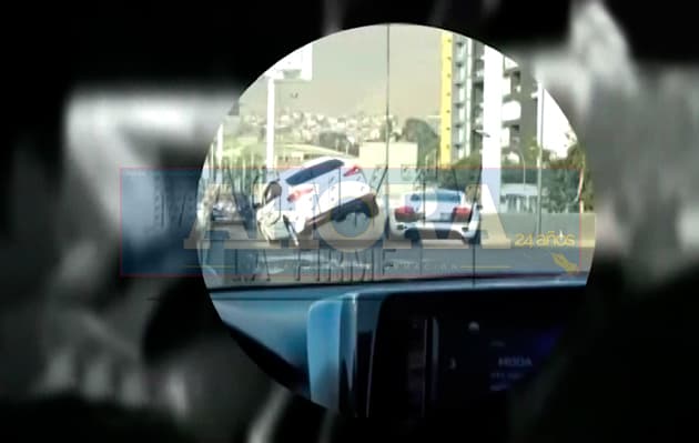 Nicola Porcella: así quedó su lujoso auto tras ser impactado por taxista en El Derby | VIDEO