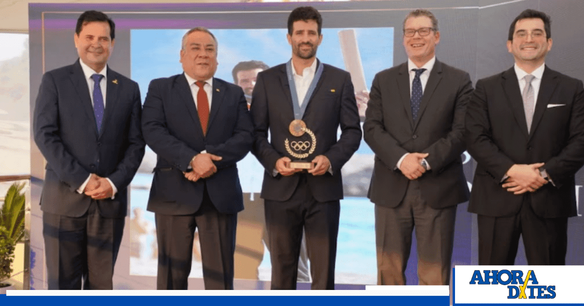 Stefano Peschiera es reconocido como el mejor deportista del 2024 en la Gala del COP