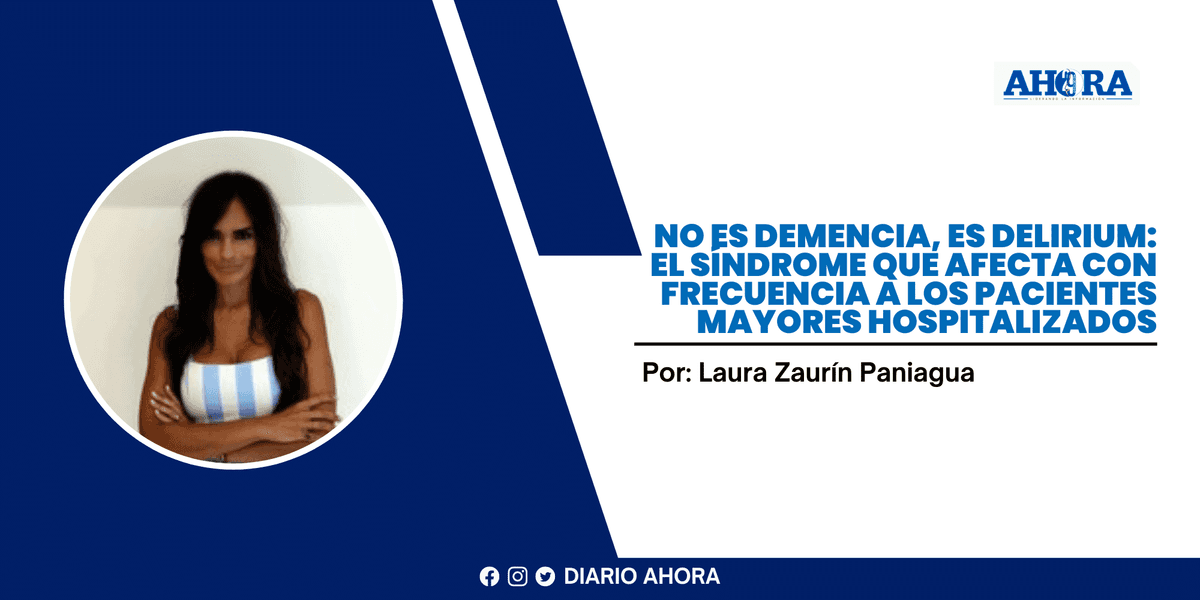 No es demencia, es delirium: el síndrome que afecta con frecuencia a los pacientes mayores hospitalizados