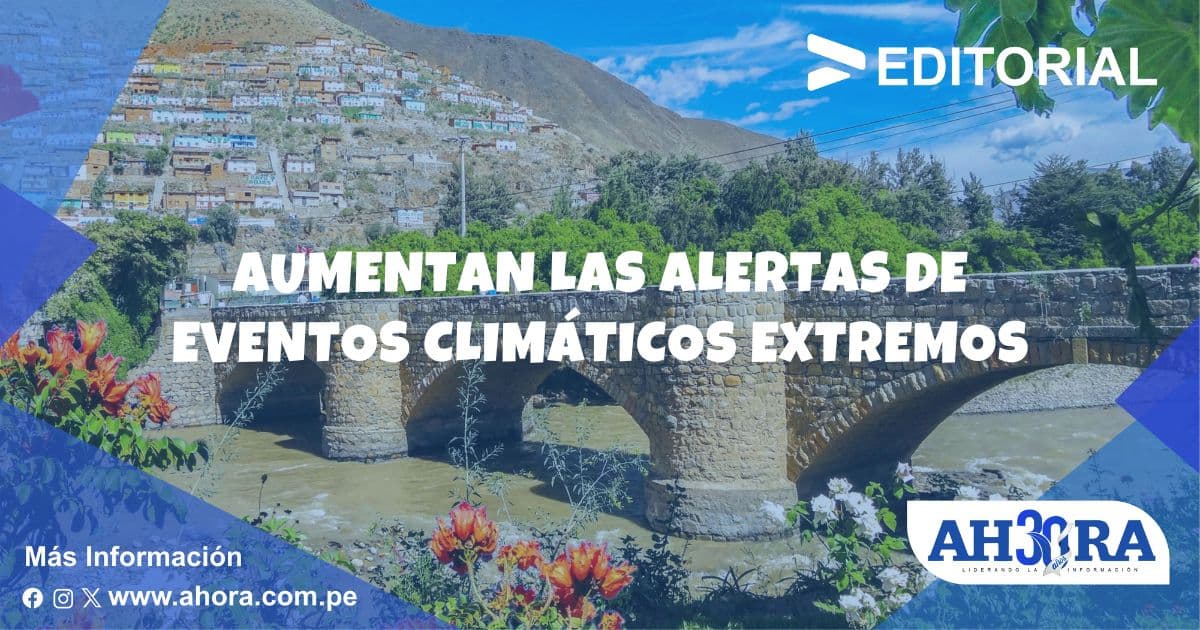 Aumentan las alertas de eventos climáticos extremos