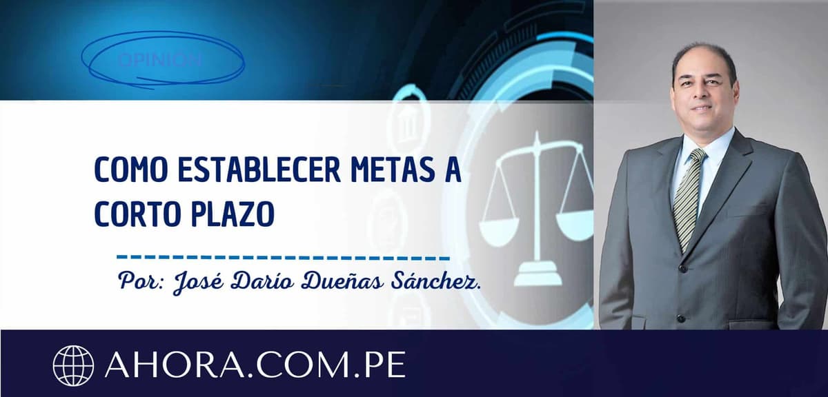COMO ESTABLECER METAS A CORTO PLAZO