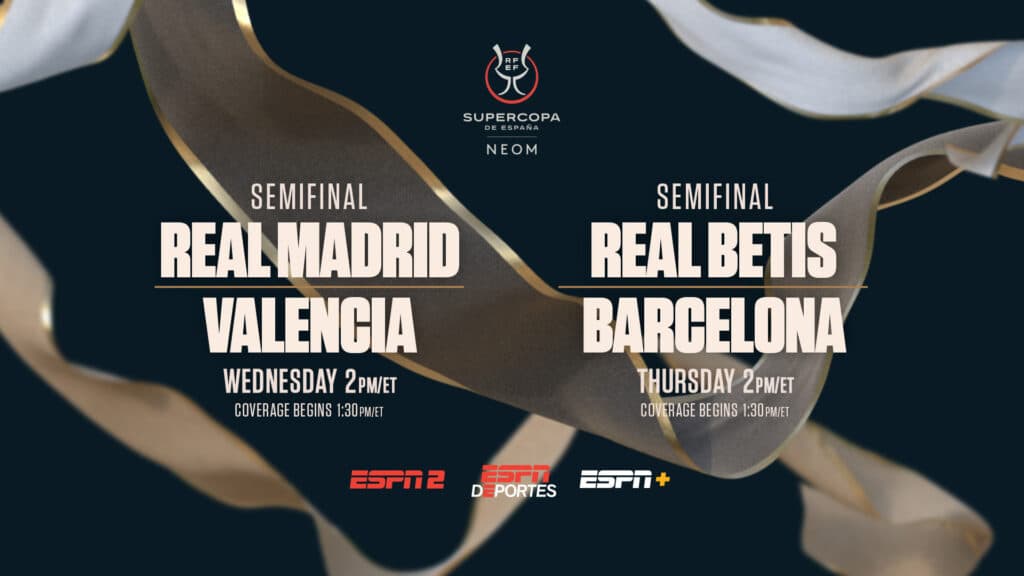 Disfruta gratis Madrid Betis de LaLiga en directo por Disney Plus con ESPN