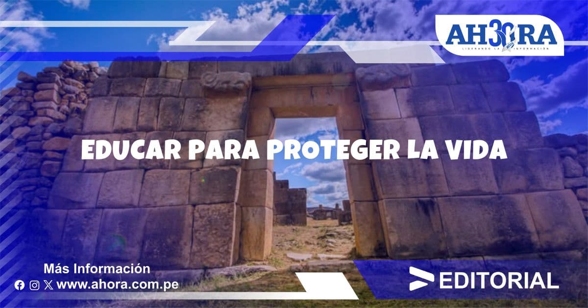 Educar para proteger la vida