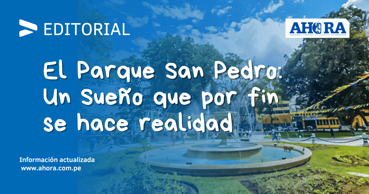 El Parque San Pedro: Un Sueño que por fin se hace realidad