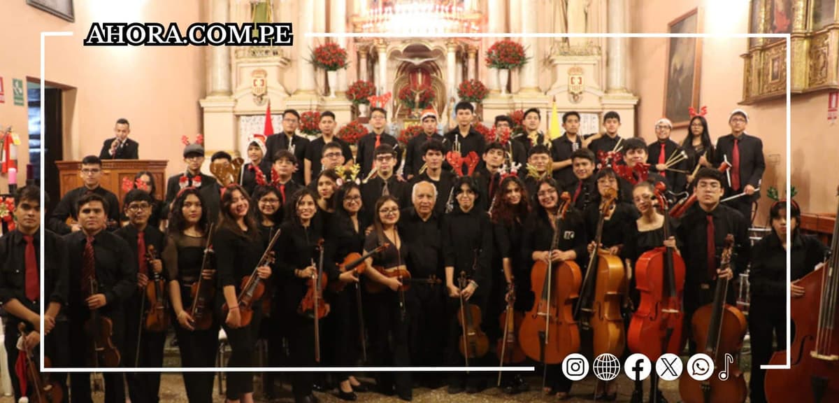 Osij Huánuco cerró su ciclo de presentaciones 2023 con Concierto Navideño