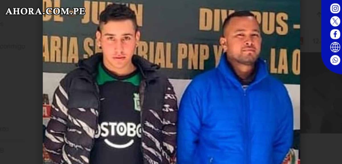Cae banda 'Los Colochos de La Oroya' por distribuir tarjetas de préstamos ilegales