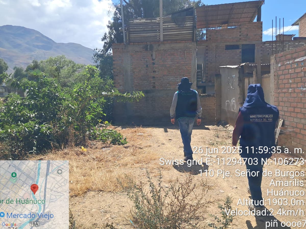 Fiscalía Ambiental interviene en quebrada Angorragra por ocupación irregular