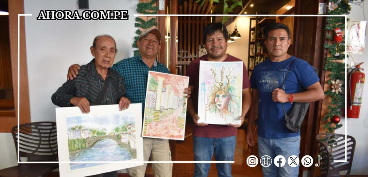 Elmer Rodil presentó sesión de Acuarela Interactiva