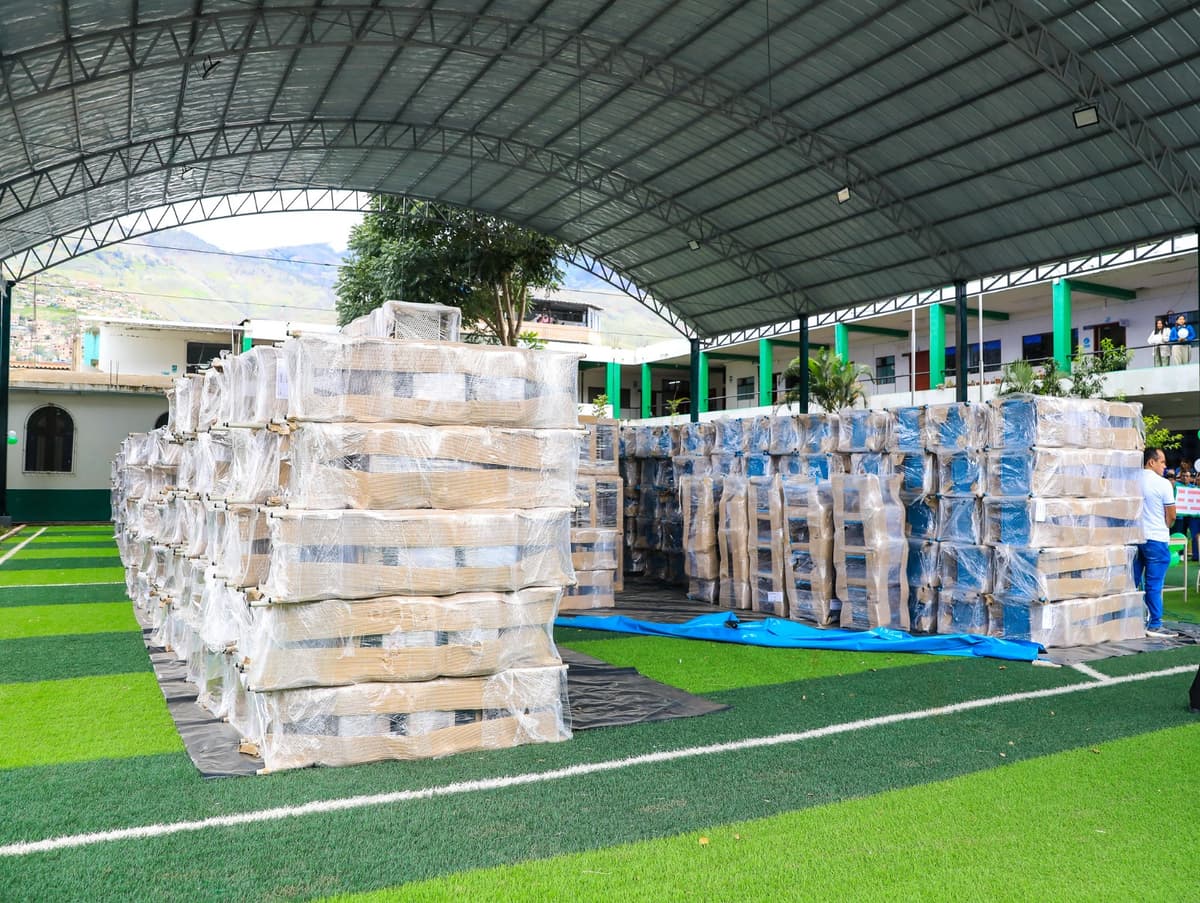 Más de 71 mil mobiliarios escolares serán distribuidos en Huánuco: inversión regional supera los S/17 millones