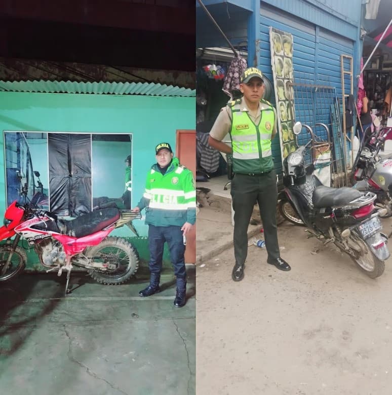 Golpe al robo en Huánuco y Yarowilca: recuperan moto y detienen a joven