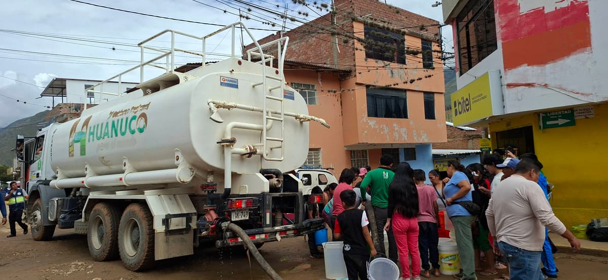 Gorehco moviliza cisternas para abastecer de agua a familias afectadas en Santa María del Valle
