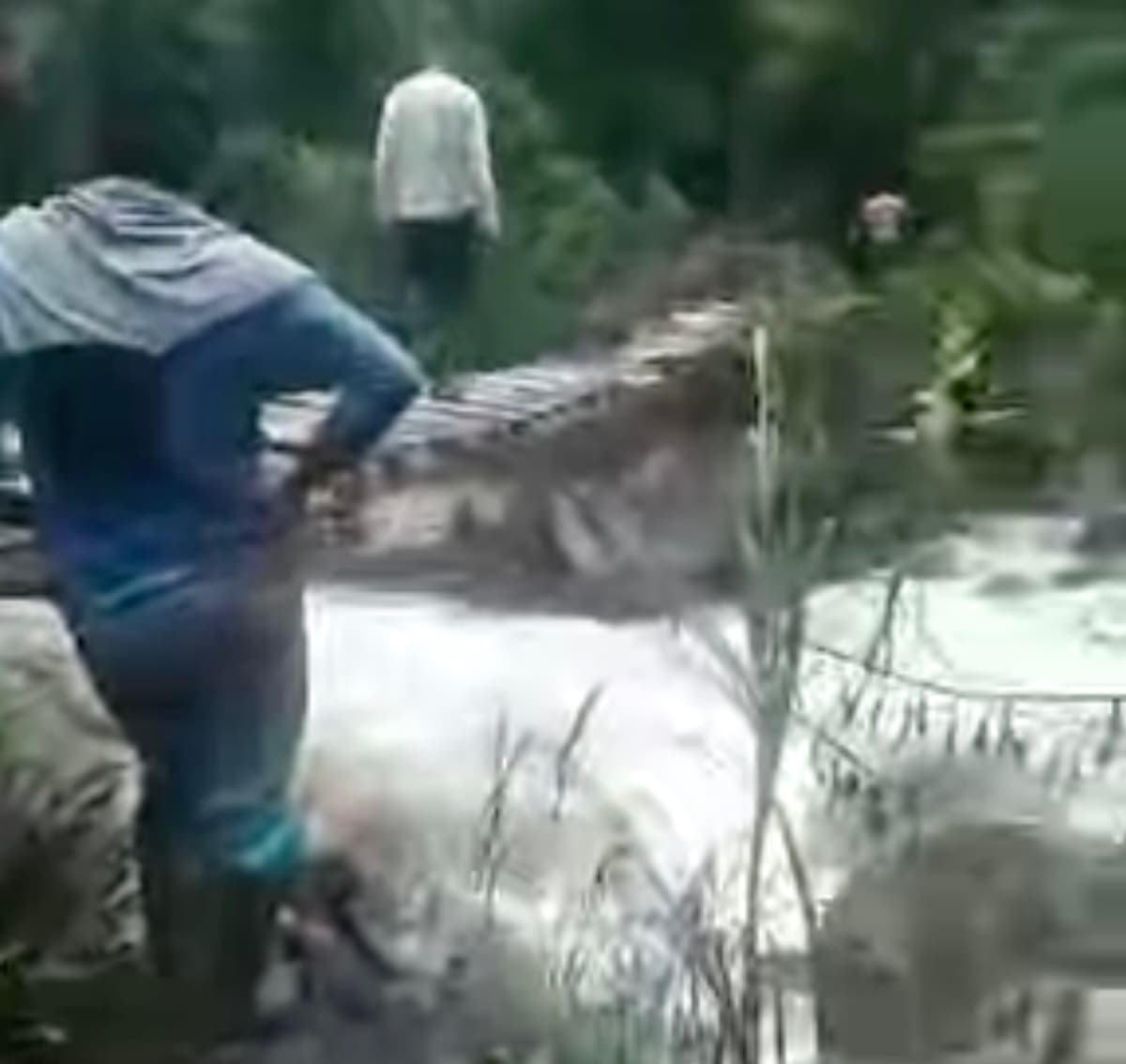 Inspeccionan cultivos dañados tras desborde del río Monzón y granizadas en Ambo