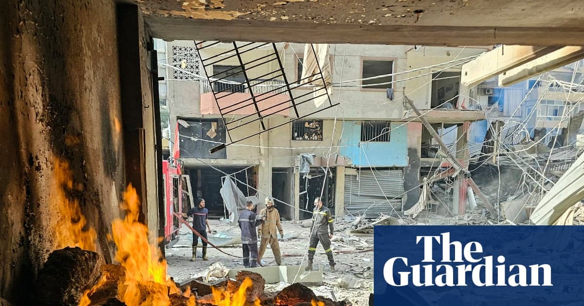 Israel bombardea Beirut y ordena evacuación del sur de Líbano