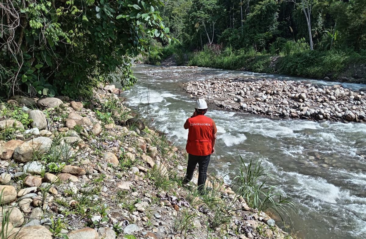 Obra en río Tazo Grande fue recepcionada sin observaciones pese a no cumplir expediente técnico, según Contraloría