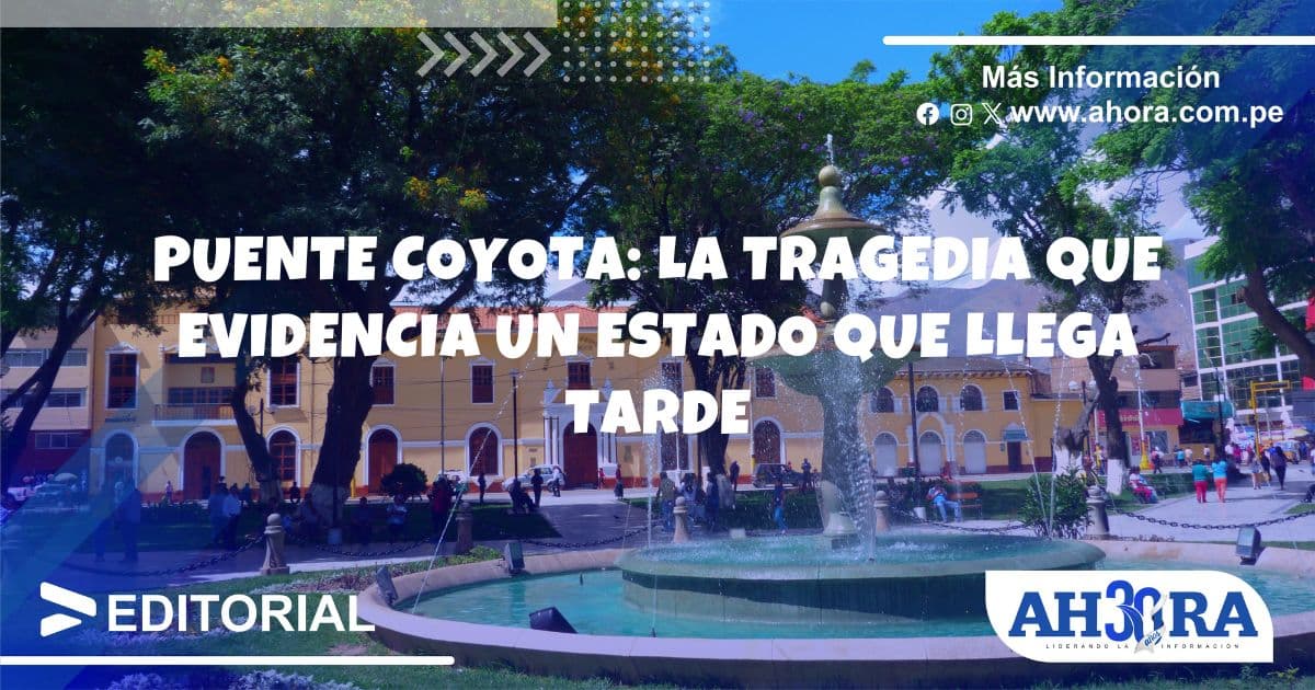 Puente Coyota: La tragedia que evidencia un Estado que llega tarde