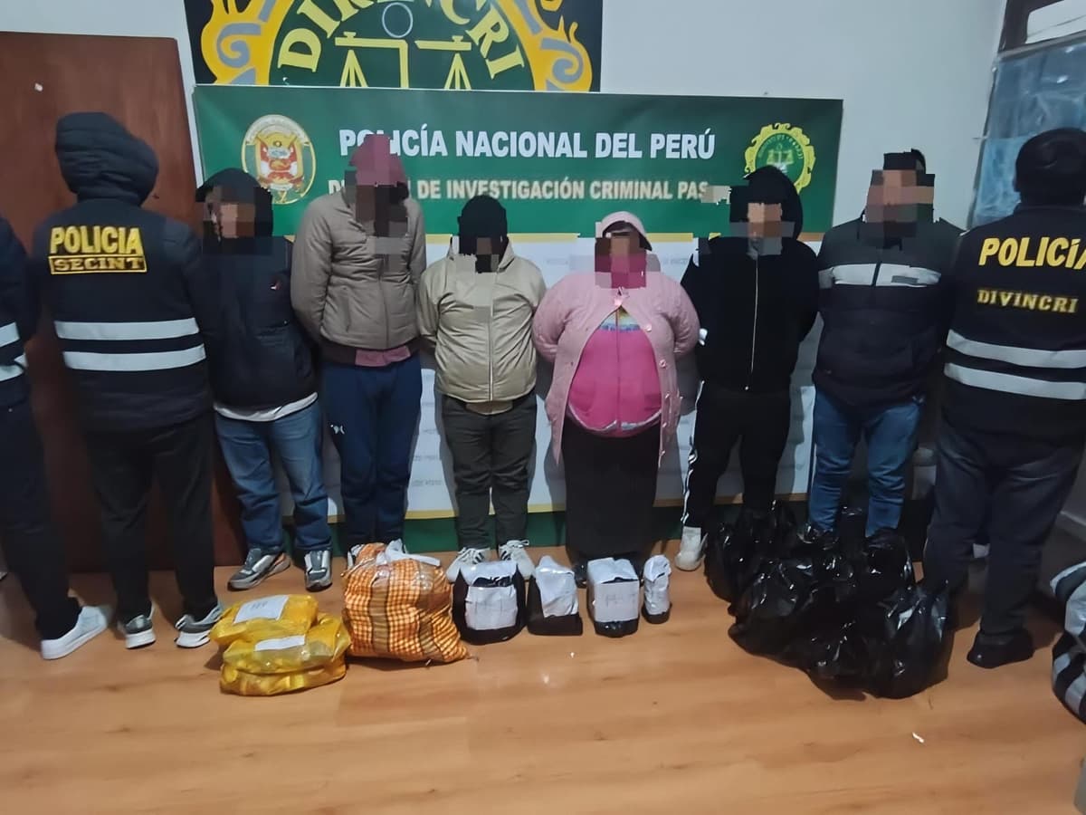 Pasco: intervienen locales naturistas y detienen a seis personas por presuntas irregularidades sanitarias