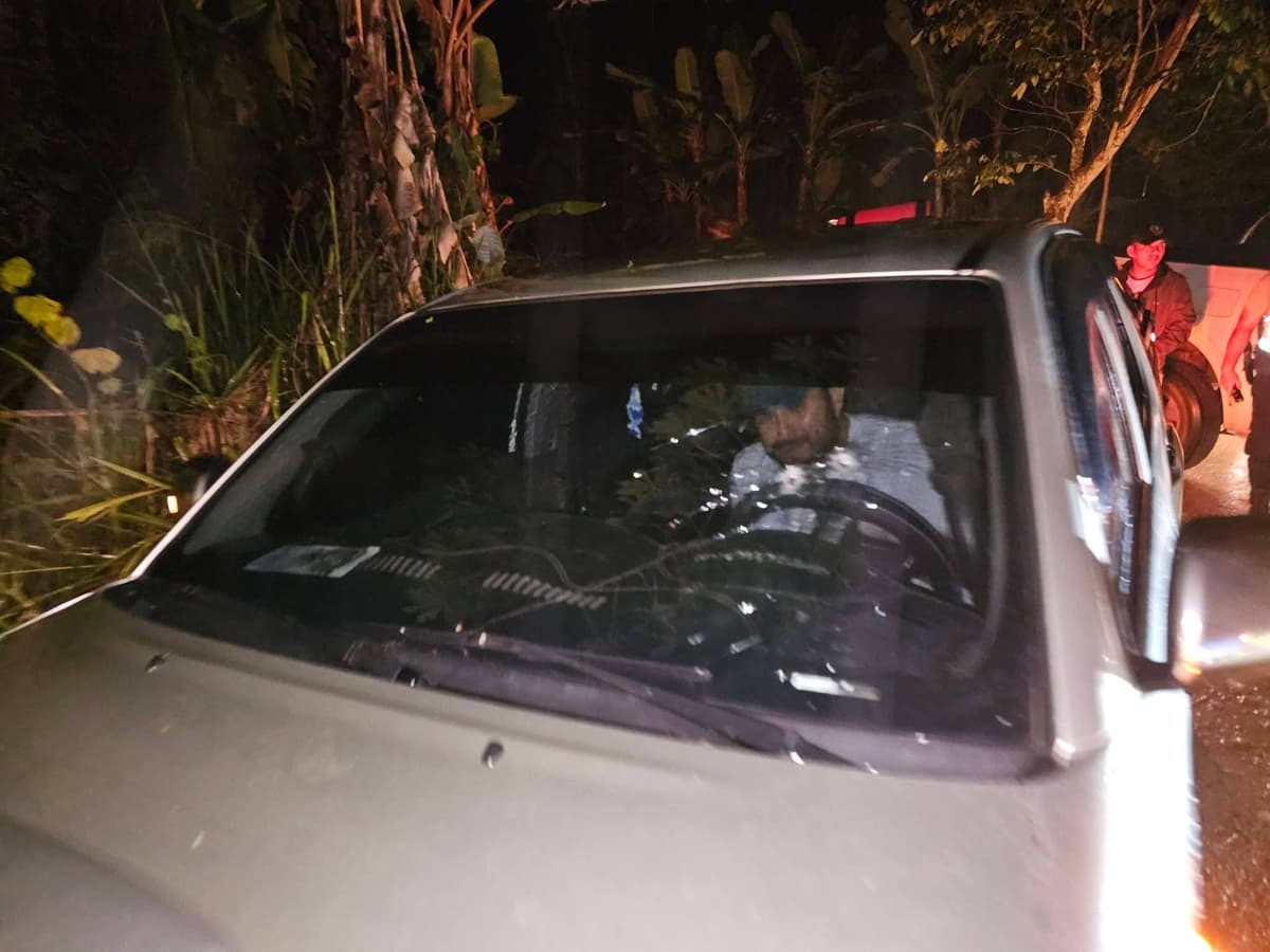 Dos motorizados habrían disparado contra camioneta del alcalde de La Morada cuando viajaba a Huánuco 