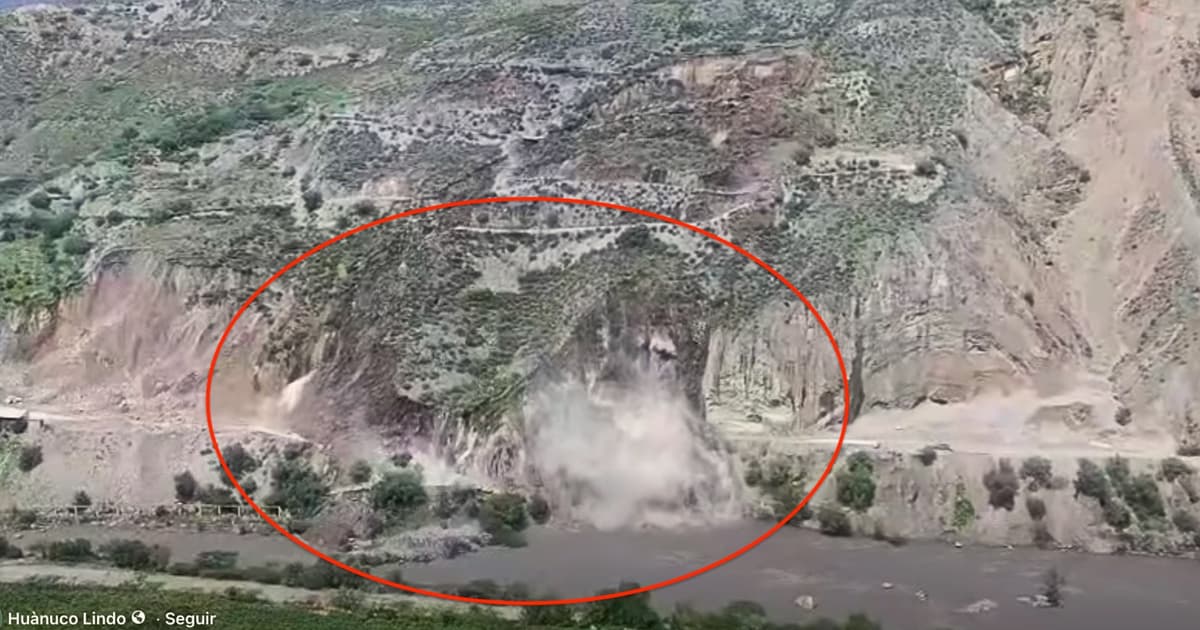 Huacaybamba en emergencia: Megadeslizamientos de más de 1 millón de metros cúbicos aíslan distritos por 10 días
