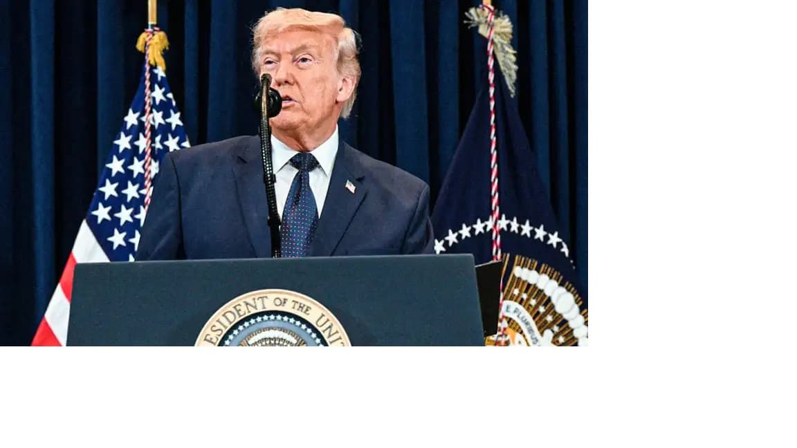 Trump afirma que la guerra con Irán está “prácticamente terminada”, pero advierte represalias severas