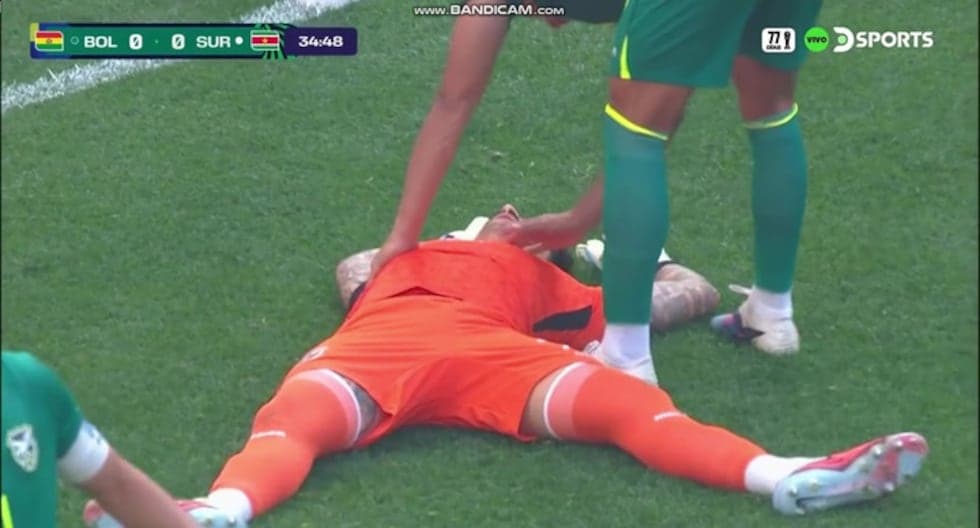 ¡Insólito! Viscarra ataja con la cabeza y salva a Bolivia del 1-0