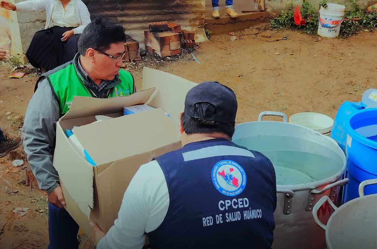Lluvias en Santa María del Valle obligan a desplegar brigadas que atienden a más de mil personas 