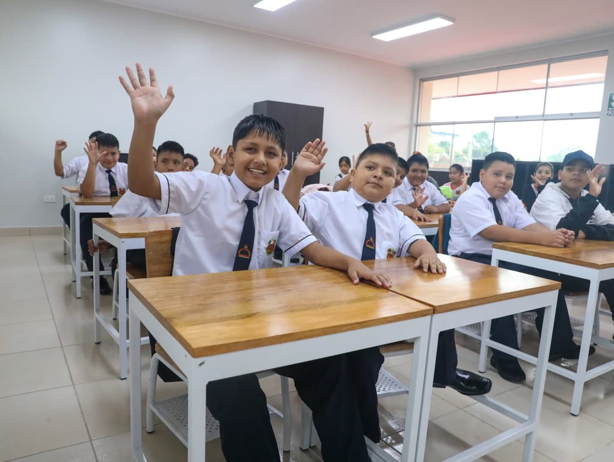 En el inicio del año escolar 2026, Gorehco inaugura colegio Víctor Reyes Roca con inversión de S/16 millones
