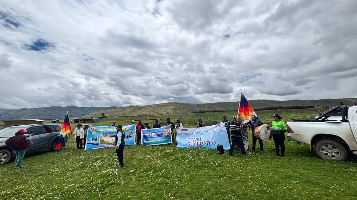 Celebran Yaku Raymi en manantial sagrado de Wachaq para revalorar el agua