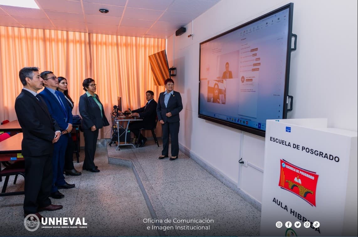 Más de 1200 profesionales postulan a posgrado de la UNHEVAL en examen virtual