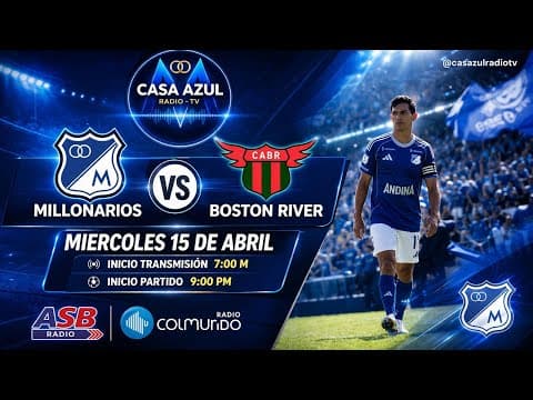 Millonarios vs. Boston River EN VIVO por Copa Sudamericana
