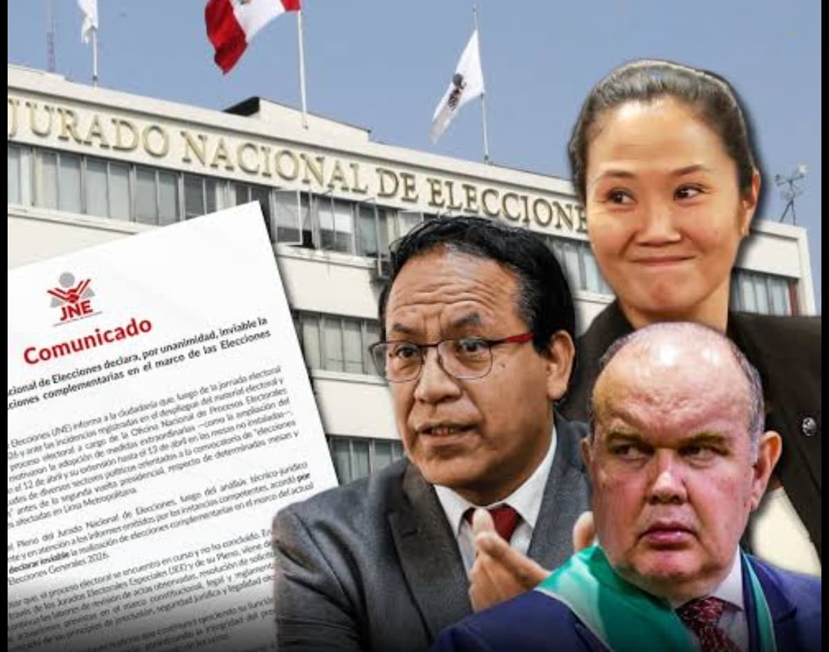 JNE descarta elecciones complementarias pese a reclamos tras problemas logísticos
