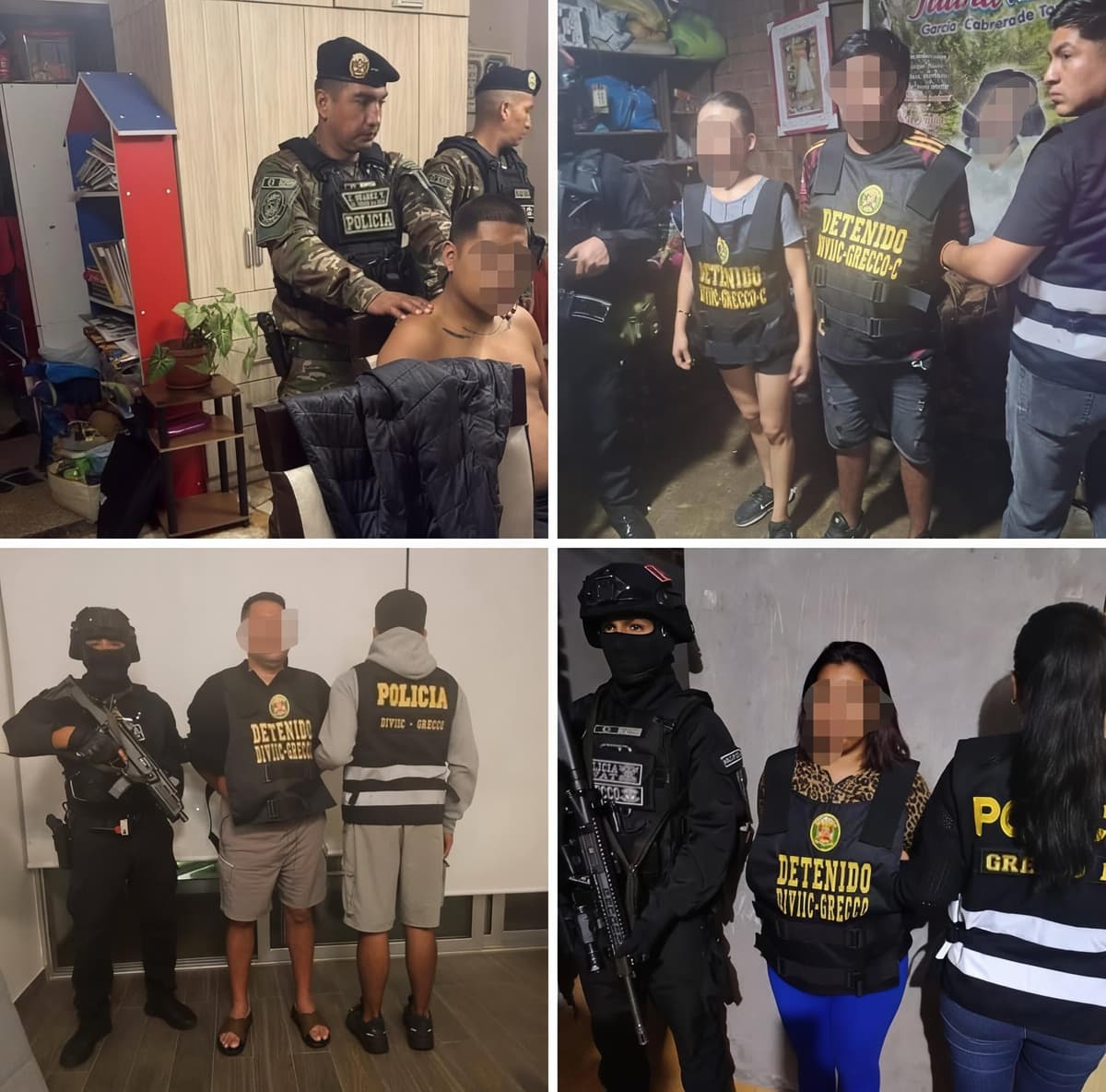 Megaoperativo contra la extorsión golpea a red que cobraba cupos a transportistas en Lima