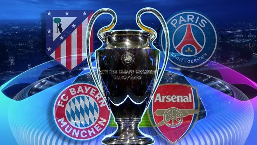 Champions League define semifinales con cuatro gigantes europeos