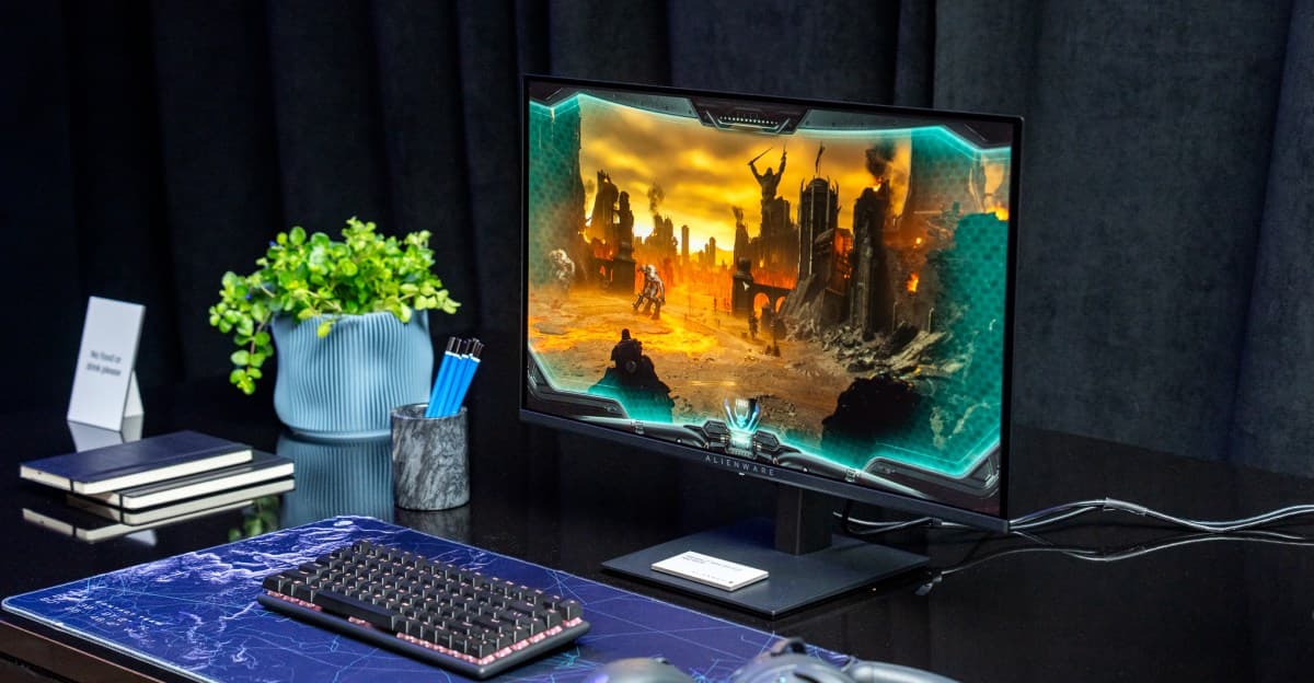 Alienware lanza monitor gamer 240Hz QD-OLED a solo 350 dólares