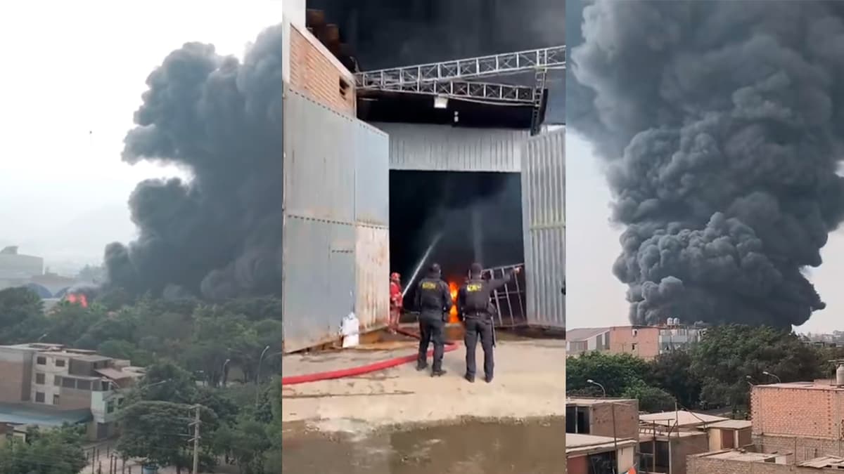Un incendio devastador en ATE requirió apoyo de bomberos de todo el país