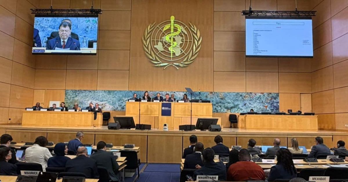 Perú reafirma su compromiso en la Asamblea Mundial de la Salud 2024