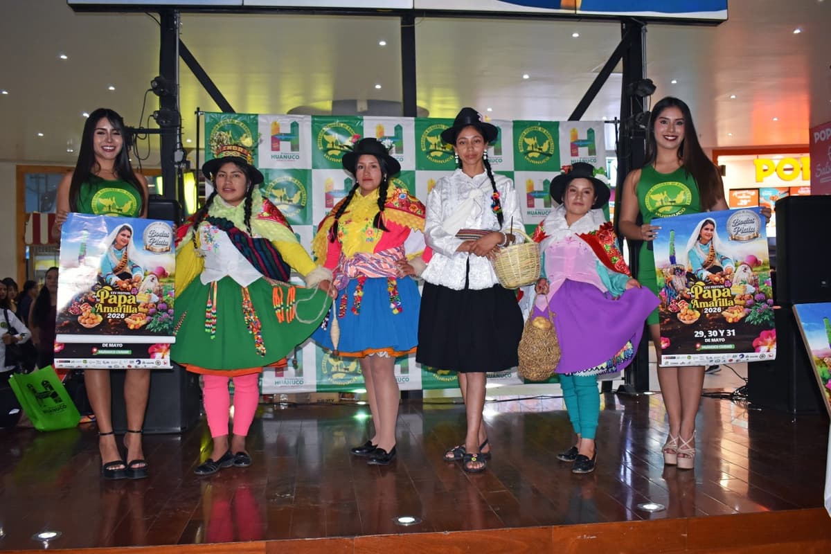 Festival de la Papa Amarilla inicia sus bodas de plata en Huánuco