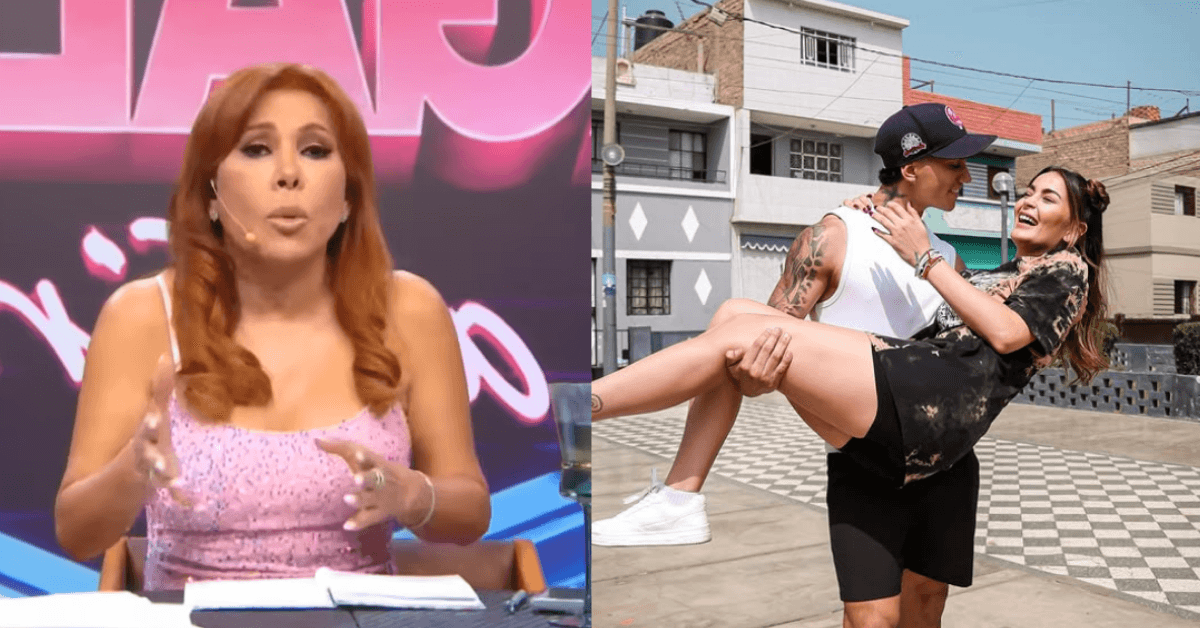 Laura Spoya enfrenta críticas de Magaly en un streaming después de una gaffe con un producto de belleza.