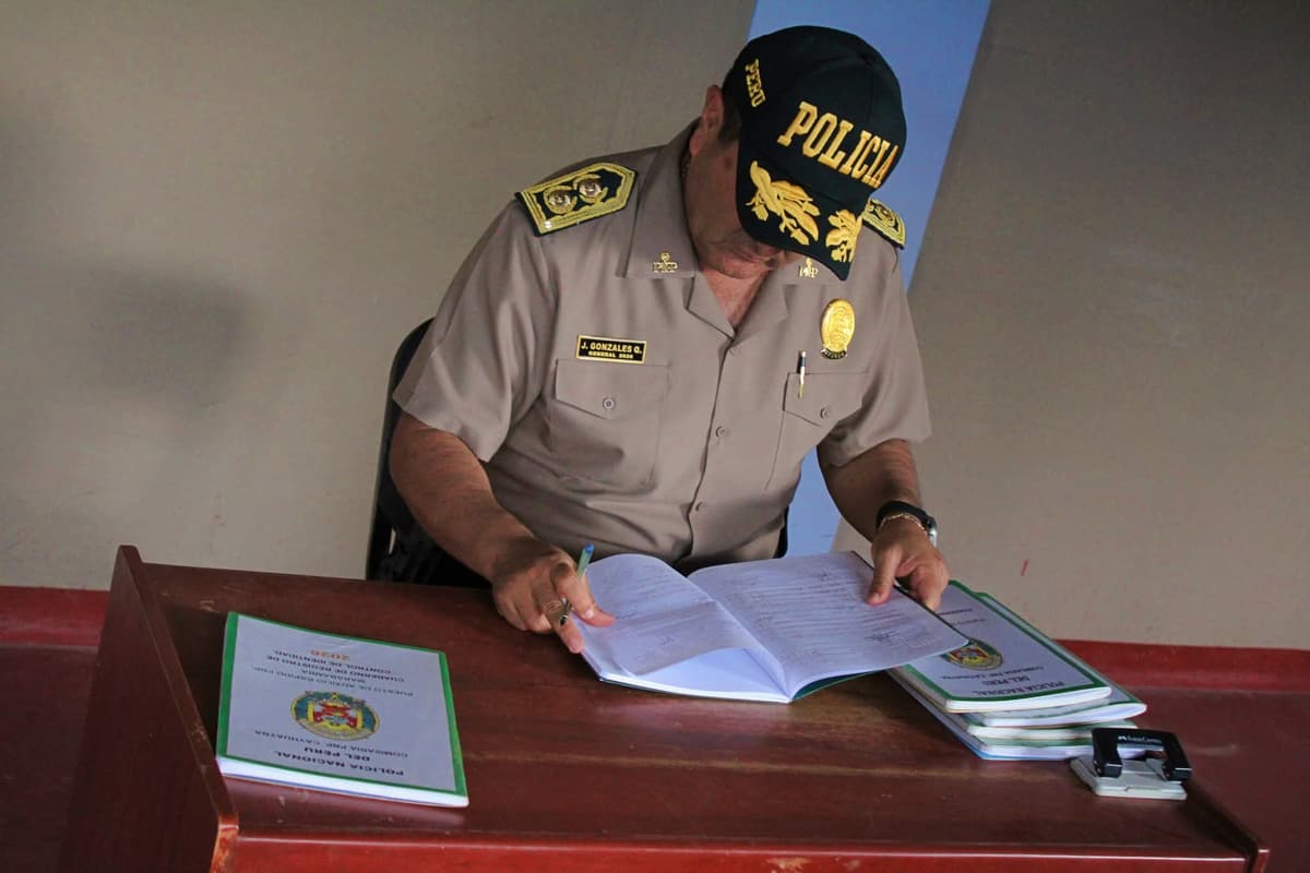 Supervisan puestos policiales y patrullaje montado para reforzar seguridad en Huánuco